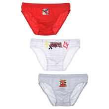 CONFEZIONE 3 PAIA SLIP BIMBO COTONE SPIDERMAN 