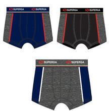 CONFEZIONE BOXER  UOMO 3 PAIA COTONE ELASTICIZZATO 