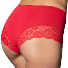 CULOTTA DONNA ROSSO NATALE PIZZO 