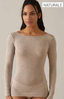 MAGLIA ESTERNABILE SCOLLO LOLLO IN CASHMERE 