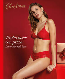 MINISLIP DONNA ROSSO PIZZO 