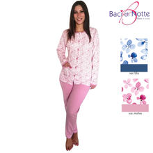 PIGIAMA DONNA INTERLOCK APERTO 