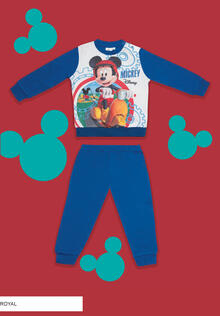 PIGIAMA LUNGO NEONATO INTERLOCK MICKEY 