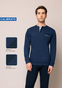 PIGIAMA UOMO INTERLOCK CALIBRATO 