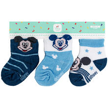 SET 3 CALZINI COTONE MICKEY 