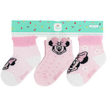 SET 3 CALZINI COTONE MINNIE 