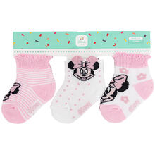 SET 3 CALZINI COTONE MINNIE 