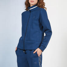 TUTA DONNA FELPA GARZATA FULL ZIP 