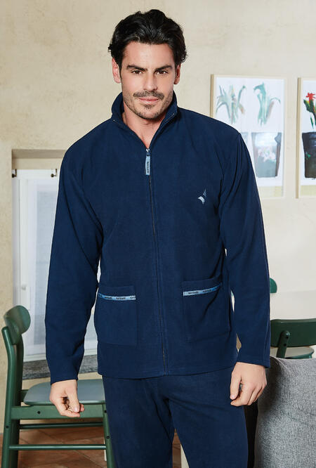 giacca-da-camera-uomo-pile-full-zip