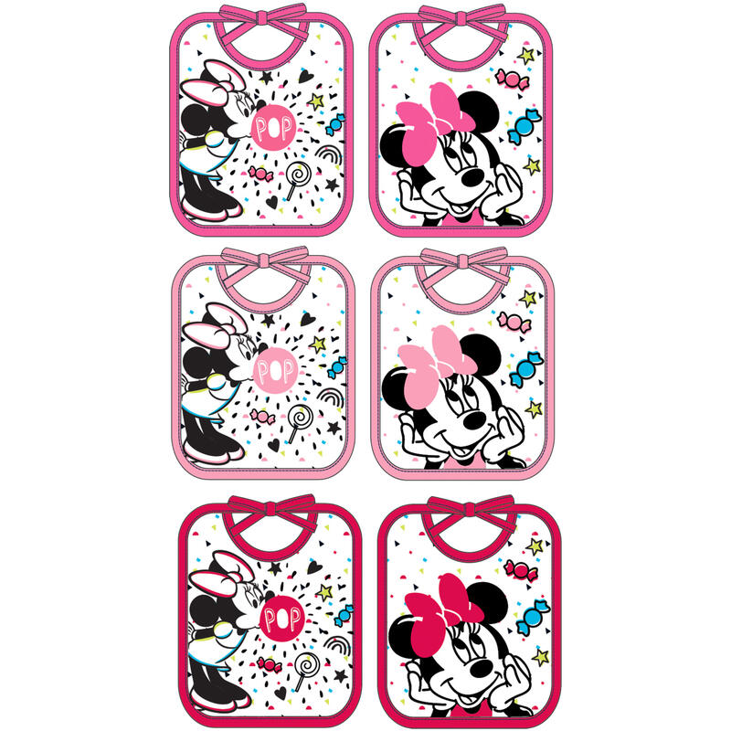 DISNEY BABY Bavetta Spugna - Retro In Pvc 24x19 Cm Media