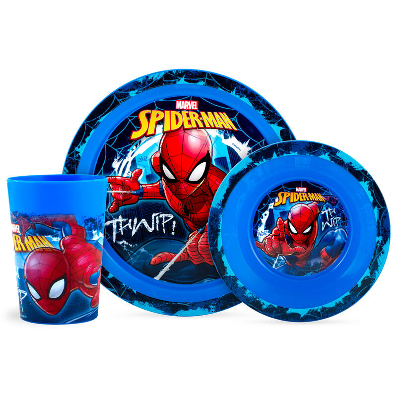Spiderman Set colazione
